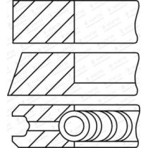 Set segmenti piston GOETZE