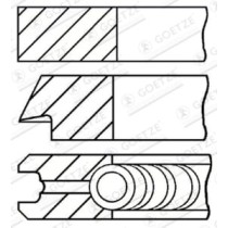 Set segmenti piston GOETZE