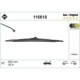 Lamela stergator fata cadru cu spoiler 650mm pentru CITROEN, brat stergator, tip pivotant, cu adaptor T9, cu spoiler