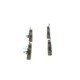 Set placute frana fata BOSCH VOLVO S60 III S90 II V60 II V90 II XC60 II 2.0-2.0H 03.16 63.0 mm 155.2 mm 17.5 mm