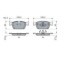 Set placute frana fata BOSCH VOLVO S60 III S90 II V60 II V90 II XC60 II 2.0-2.0H 03.16 63.0 mm 155.2 mm 17.5 mm