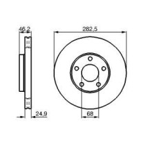 Disc frana BOSCH