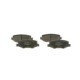 Set placute frana spate BOSCH DODGE NITRO JEEP CHEROKEE COMPASS WRANGLER III 2.4-4.0 45.4mm 116.7mm 16.7mm ECE-R90