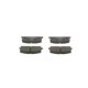 Set placute frana fata BOSCH pentru TOYOTA CAMRY, CARINA IV, CARINA V, CELICA, COROLLA, COROLLA FX, CORONA, MR2 I, PASEO, RAUM, SPRINTER CARIB, STARLET, TERCEL 1.0-2.0D 03.79-04.03