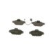 Set placute frana fata BOSCH pentru FIAT 500, PANDA, PUNTO, SEICENTO, inaltime 54.7 mm, latime 114.8 mm, grosime 15.8 mm