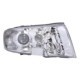 Far Dreapta DEPO Lampa Frontala D2S/H3 Automat Motor Culoare Cromat SKODA SUPERB I