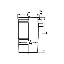 Camasa cilindru KOLBENSCHMIDT