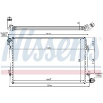 Radiator, racire motor NISSENS