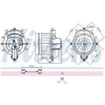 Ventilator, habitaclu NISSENS