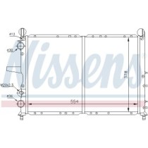 Radiator, racire motor NISSENS