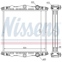 Radiator, racire motor NISSENS