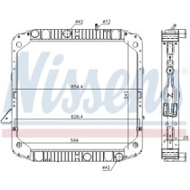 Radiator, racire motor NISSENS