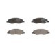 Set placute frana fata BOSCH pentru NISSAN CUBE, MICRA III, NOTE, TIIDA 1.0-1.8, dimensiuni 48.8 mm x 144.6 mm x 15.1 mm