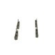 Set placute frana spate BOSCH pentru VOLVO S60 III, S90 II, V60 II, V90 II, XC60 II, dimensiuni 52.1 mm x 122.6 mm x 16.0 mm