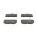 Set placute frana fata frana disc BOSCH pentru MERCEDES G W460 W461 W463 T1 T2 LN1 VW LT 40-55 75.2mm x 149.1mm x 18.0mm