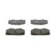 Set placute frana fata frana disc BOSCH pentru MERCEDES G W460 W461 W463 T1 T2 LN1 VW LT 40-55 75.2mm x 149.1mm x 18.0mm