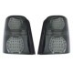 Set lumini spate DEPO LED/P21W indicator afumat sticla gri VW TOURAN I 01.07-05.10 caroserie volum mare