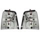 Set lumini spate DEPO LED/P21W indicator afumat sticla gri VW TOURAN I 01.07-05.10 caroserie volum mare