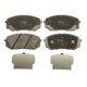 Set placute frana fata TRW MOTO pentru HYUNDAI I40 I, I40 I CW, IX35, TUCSON, KIA OPTIMA, RENAULT THALIA III 1.5D-Electric