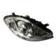 Lampa frontala Dreapta H7 pneumatic fara motoras cromat transparent MERCEDES A W169 DEPO