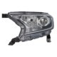 Far DEPO Lampa frontala Stanga H11 H15 PY21W W5W electric mecanic fara motoras negru pentru FORD RANGER