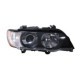 Far Dreapta DEPO BMW X5 E53 D2S/HB3 Electric Cu Motor Reglaj LWR Lampa Frontala Montare Dreapta