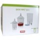 SATA Mug Kit RPS Amestecare Vopsele 60buc 600ml Filtratie 125µm Raport Amestec 10:1 2:1 3:1 3:3 4:1 5:1 5:3 6:1 7:1 8:1