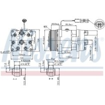 Compresor, climatizare NISSENS