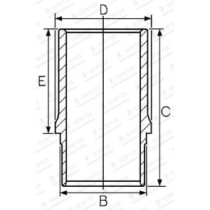 Camasa cilindru GOETZE