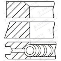 Set segmenti piston GOETZE