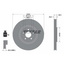 Disc frana TEXTAR