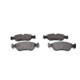 Set placute frana spate BOSCH pentru MERCEDES SPRINTER 2-T, 3-T, 4-T, VW LT 28-35 I, II, LT 40-55 I, dimensiuni 54.9mm x 156.6mm x 17.7mm