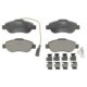 Set placute frana fata BOSCH pentru FIAT 500, 500 C, PANDA, FORD KA, JEEP RENEGADE, inaltime 51.7 mm, latime 122.9 mm, grosime 17.5 mm