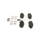 Set placute frana fata BOSCH pentru FIAT 500, 500 C, PANDA, FORD KA, JEEP RENEGADE, inaltime 51.7 mm, latime 122.9 mm, grosime 17.5 mm