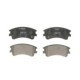 Set placute frana fata BOSCH pentru MAZDA 6 1.8-2.3 01.02-02.08, inaltime 59.5 mm, latime 132.0 mm, grosime 18.5 mm