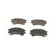 Set placute frana fata BOSCH pentru MAZDA 6 1.8-2.3 01.02-02.08, inaltime 59.5 mm, latime 132.0 mm, grosime 18.5 mm