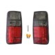 Lampa spate LED sticla rosie semnalizator gri fumuriu set 2 piese Toyota Land Cruiser 80 J8 01.90-12.97 DEPO