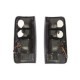 Lampa spate LED sticla rosie semnalizator gri fumuriu set 2 piese Toyota Land Cruiser 80 J8 01.90-12.97 DEPO