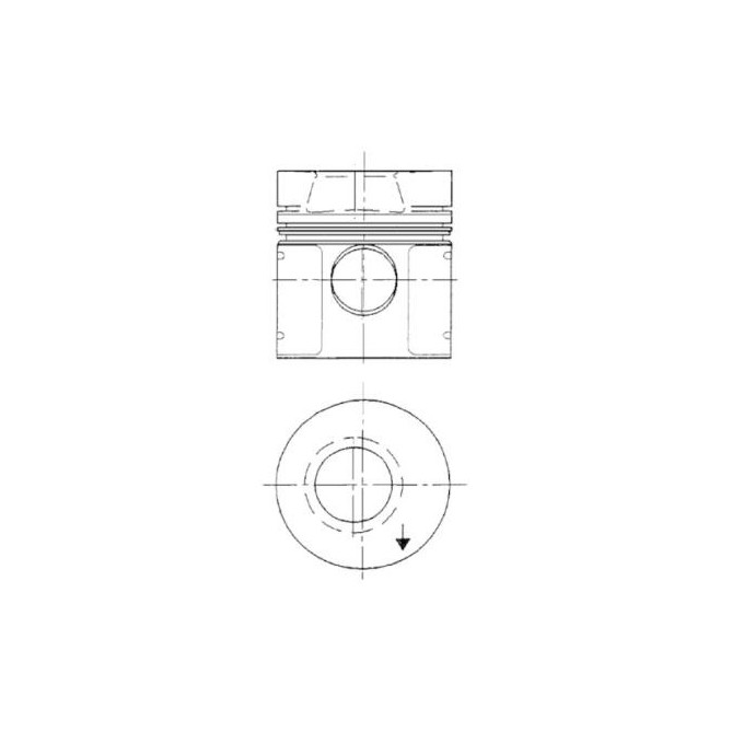 Piston KOLBENSCHMIDT