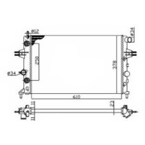 Radiator, racire motor NRF