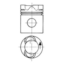 Piston KOLBENSCHMIDT