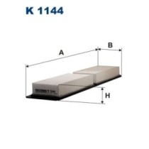 Filtru, aer habitaclu FILTRON