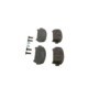 Set placute frana fata cu tampon de amortizare BOSCH pentru TOYOTA AVENSIS, CALDINA, CARINA E VI, CELICA, MR2 II 1.6-2.0D 12.89-02.03