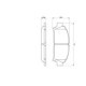 Set placute frana fata cu tampon de amortizare BOSCH pentru TOYOTA AVENSIS, CALDINA, CARINA E VI, CELICA, MR2 II 1.6-2.0D 12.89-02.03