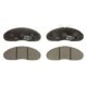 Set placute frana fata BOSCH RVI B MESSENGER NISSAN CABSTAR E RENAULT MASTER I TRAFIC 1.4-3.0D 03.80-10.06 62mm 166.7mm 17mm