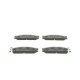 Set placute frana fata BOSCH pentru FORD MAVERICK, NISSAN CEDRIC, NAVARA, NP300, PATHFINDER I, PICK UP, TERRANO I, URVAN, VANETTE, SUBARU SVX 1.5-3.3