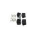 Set placute frana fata BOSCH DAIHATSU COPEN CUORE VI CUORE VII SIRION TREVIS YRV MITSUBISHI MIRAGE NISSAN PIXO 45.4mm 108.6mm 15.0mm