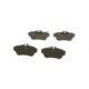 Set placute frana spate BOSCH pentru CITROEN JUMPY II, FIAT SCUDO, PEUGEOT EXPERT 58.5mm x 113.5mm x 16.7mm