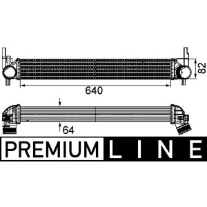 Intercooler, compresor MAHLE