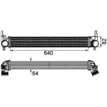 Intercooler, compresor MAHLE